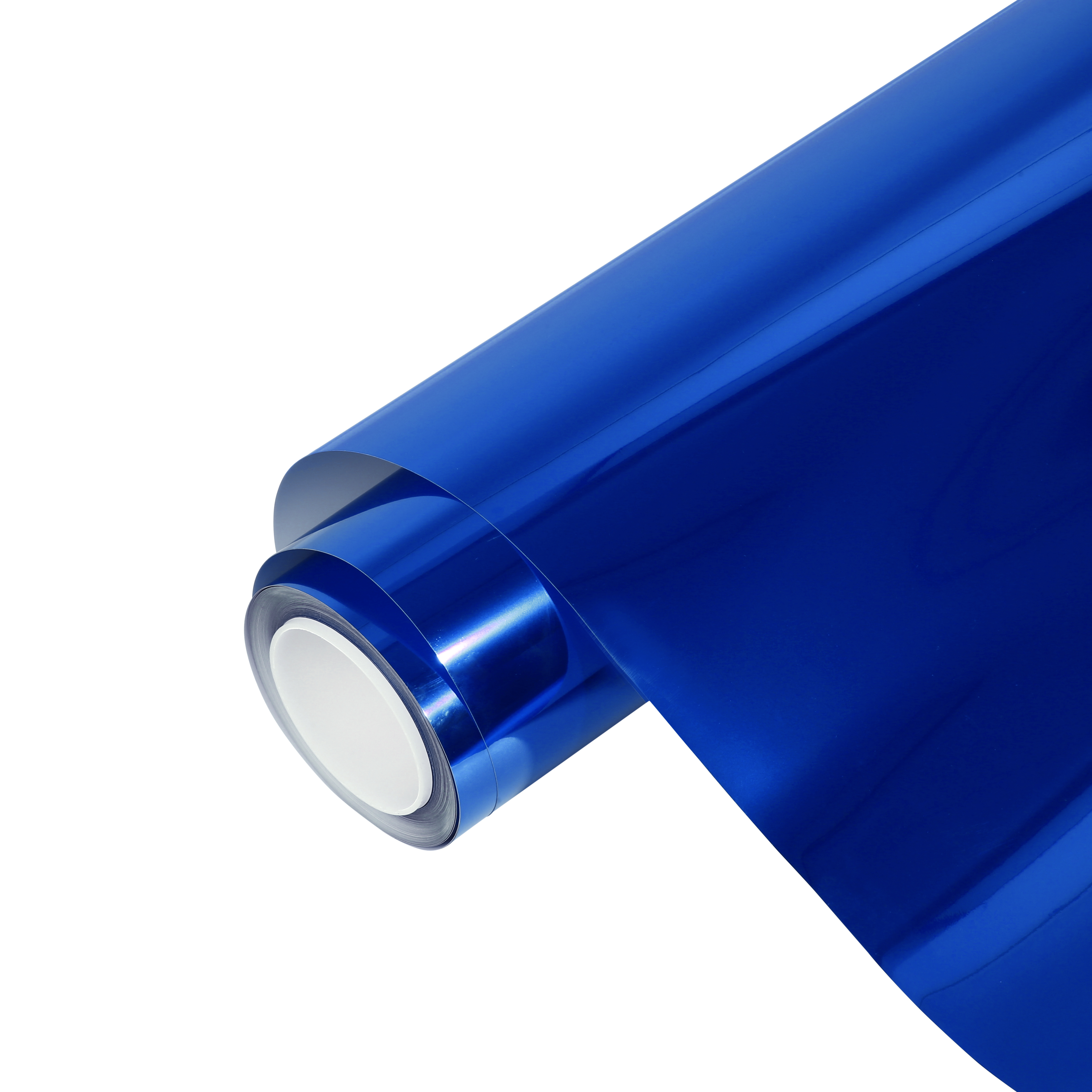 Chrome Blue Car Vinyl Wrap,Best Ravoony Glossy Chrome Blue Car