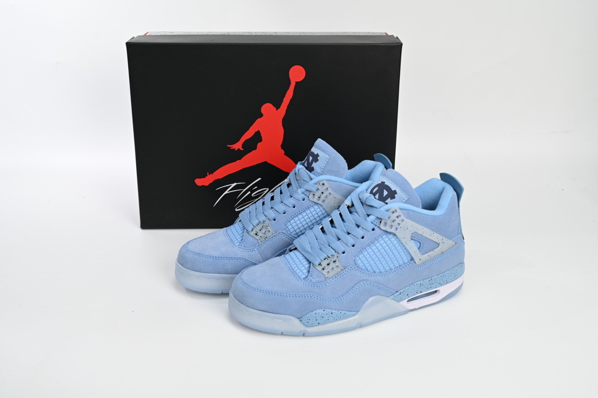 Unboxing Air Jordan 4 UNC PE From reps Shoes Website - PkStockX