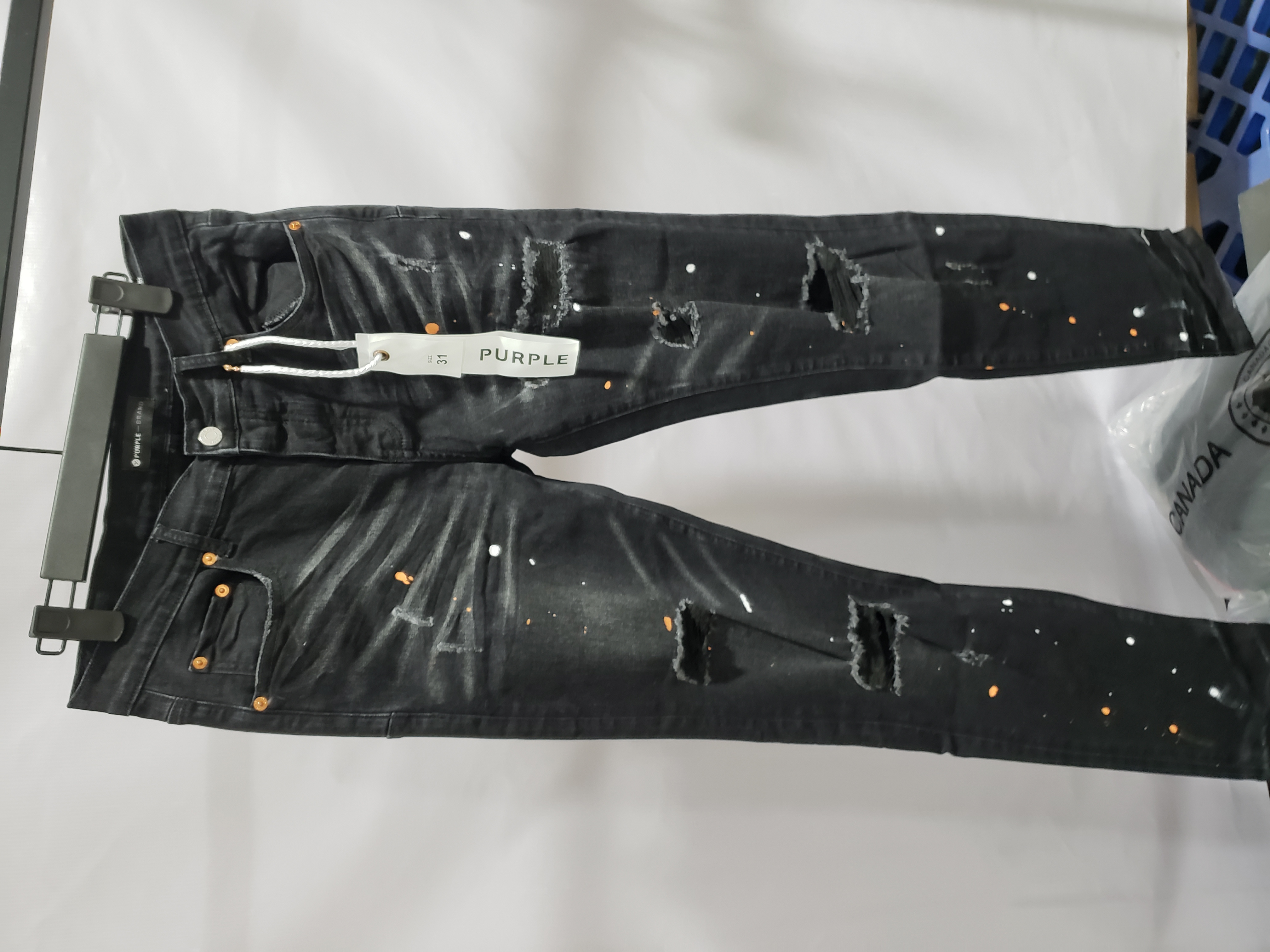 QC Photos For Purple Brand Fashion Men Jeans 6