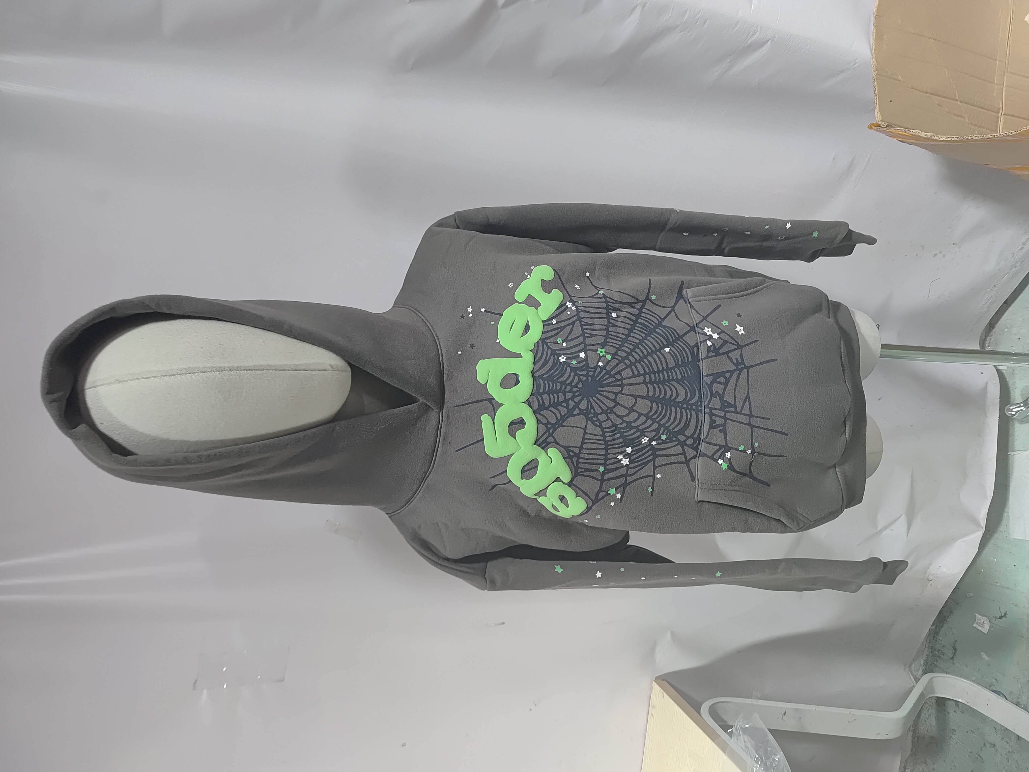 Sp5der Hoodie dark gray