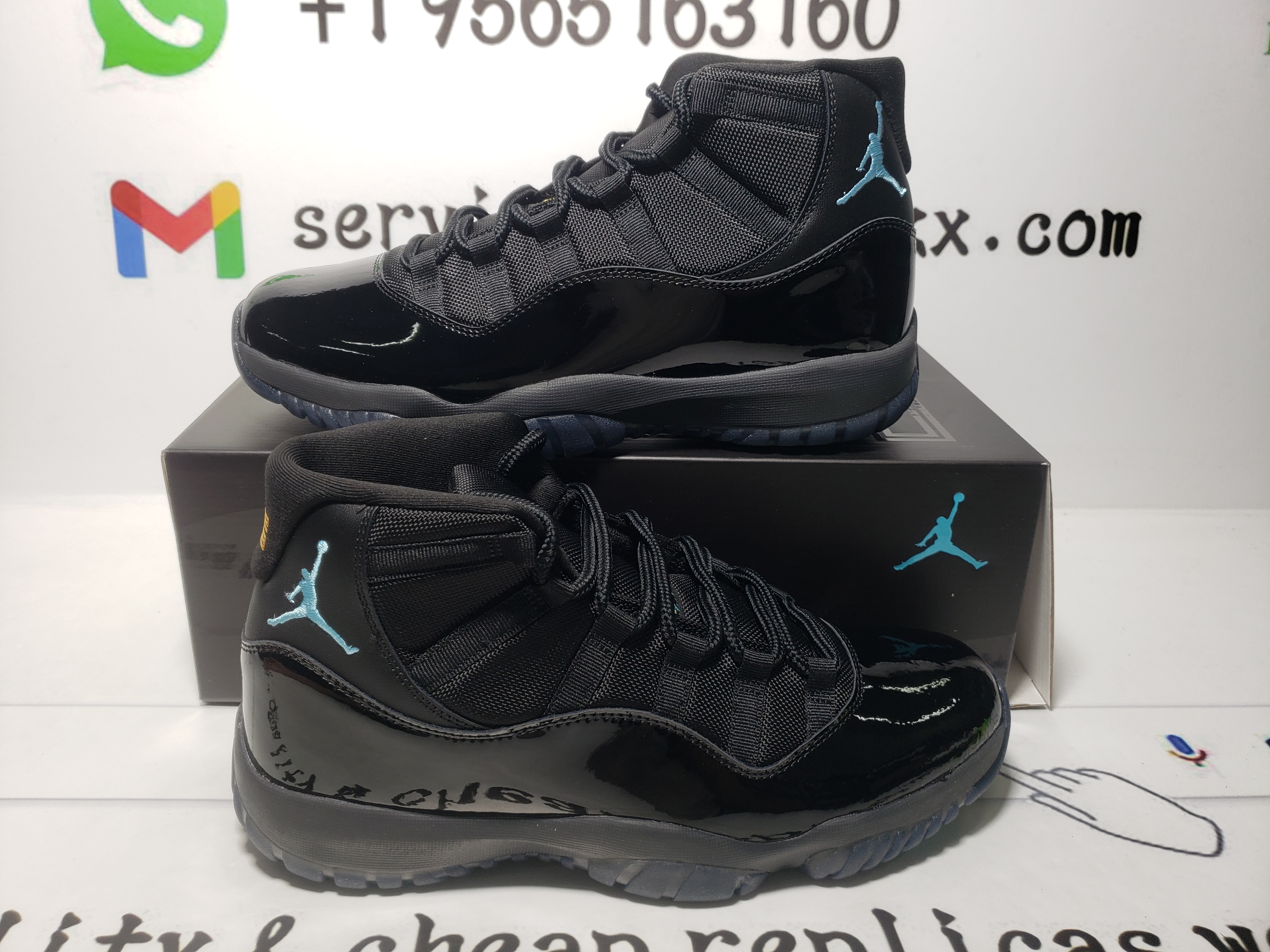 PK God Batch Air Jordan 11 Retro Gamma Blue 378037-006