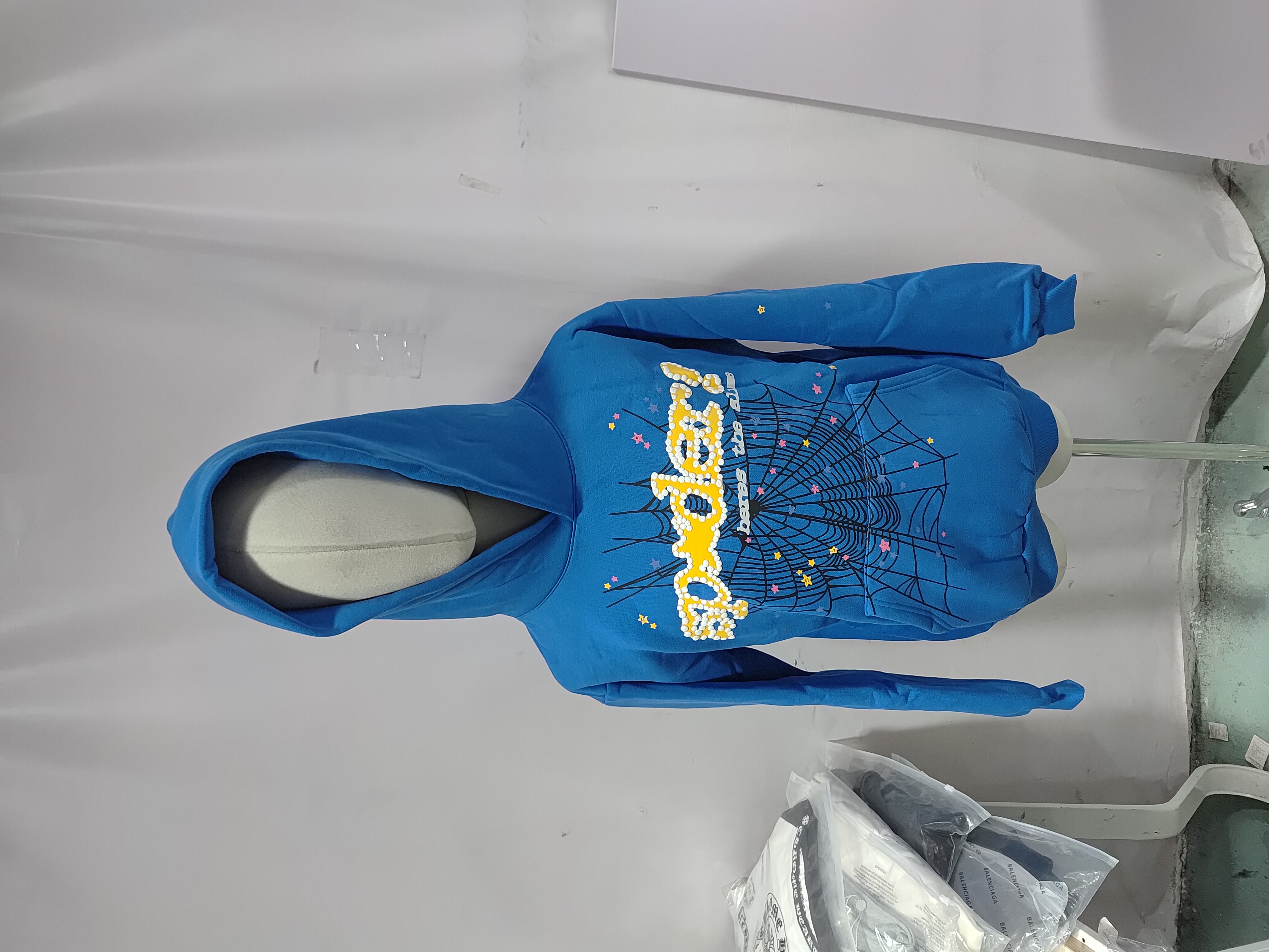 Sp5der Hoodie 'TC Blue'