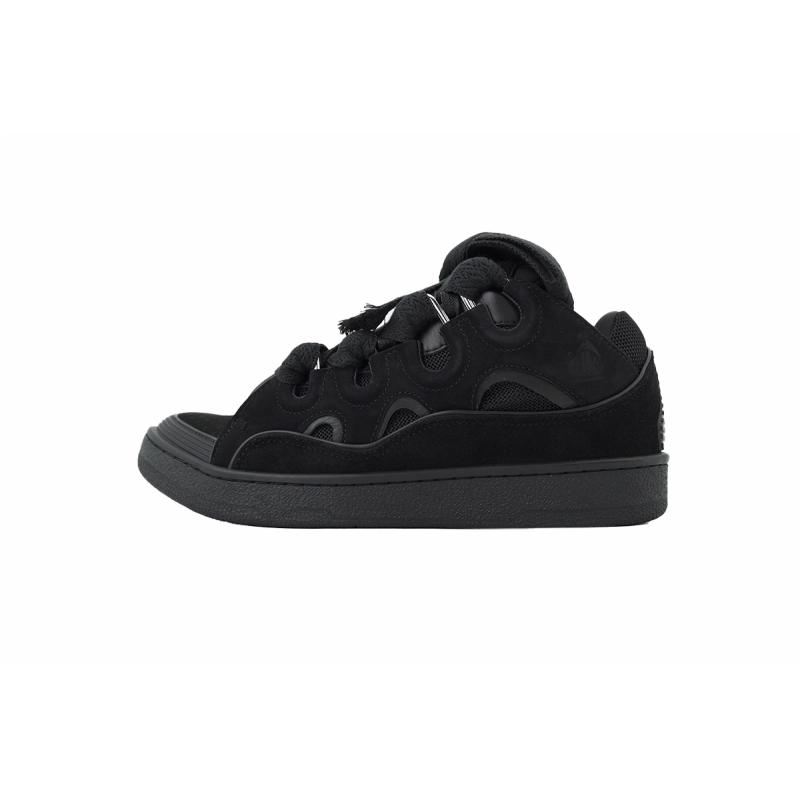Lanvin Leather Curb All Black