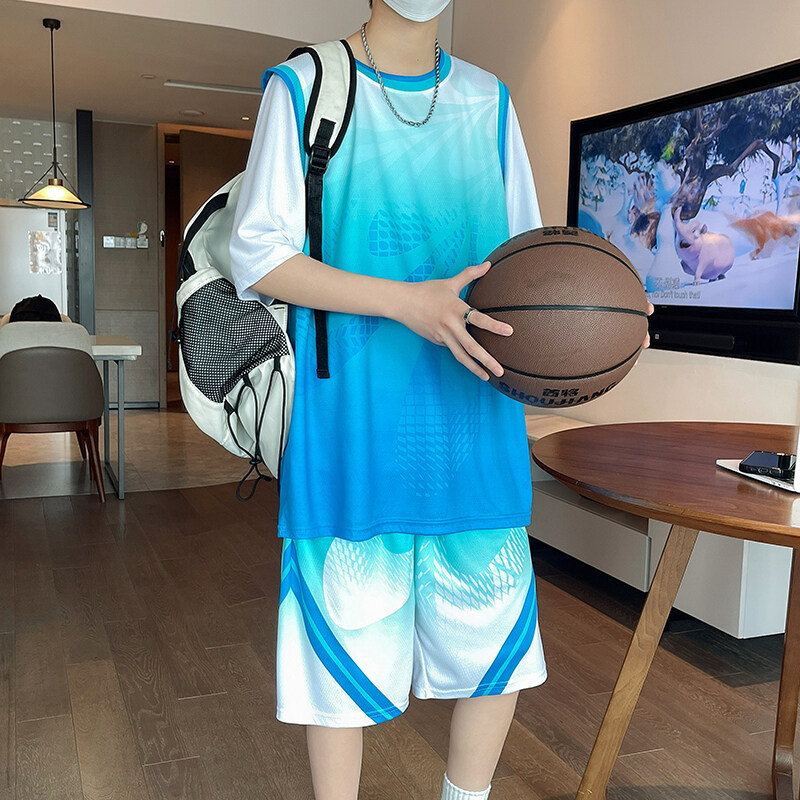onjunto Masculino de Basquete em Fio de Gelo 
