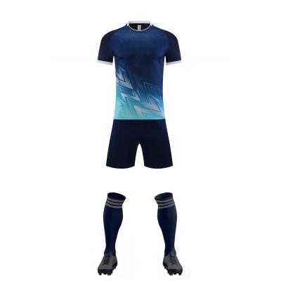 Conjunto de Futebol com Estampa Degradê 02
