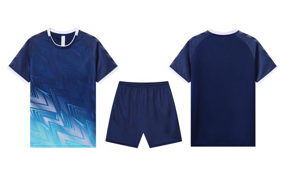 Conjunto de Futebol com Estampa Degradê