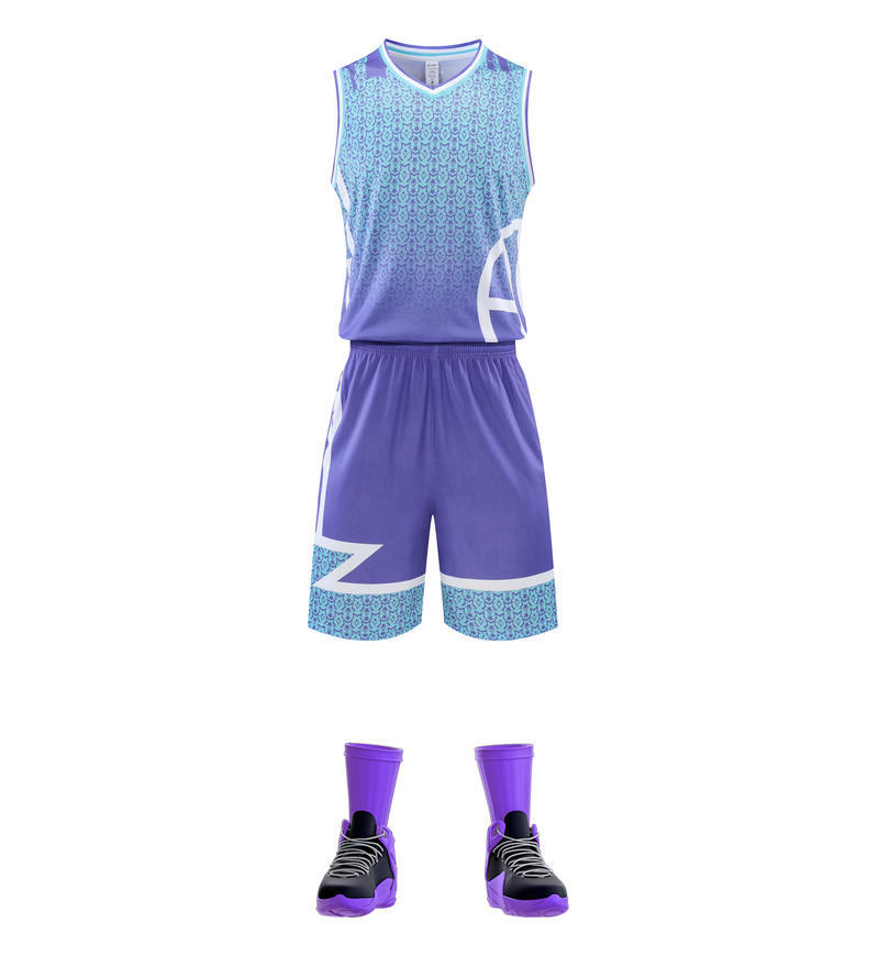 Conjunto de Basquete Masculino de Secagem Rápida e Respirável, Uniforme de Treino e Jogo Casual