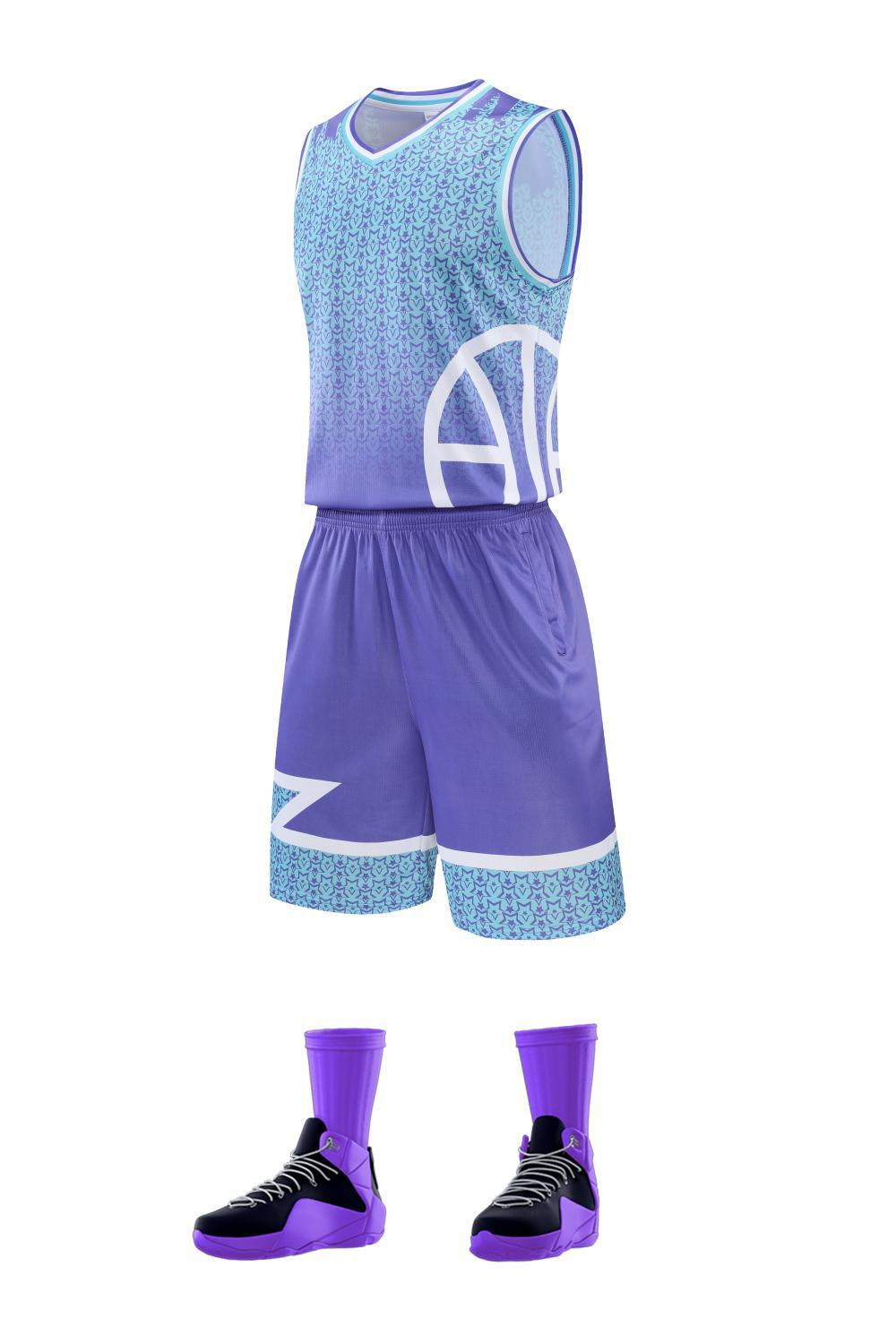 Conjunto de Basquete Masculino de Secagem Rápida e Respirável, Uniforme de Treino e Jogo Casual