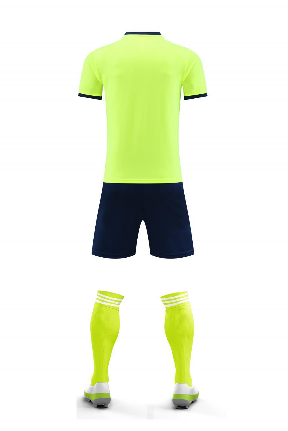 Novo Conjunto de Futebol de Secagem Rápida e Respirável, Uniforme de Treino e Jogo com Absorção de Suor