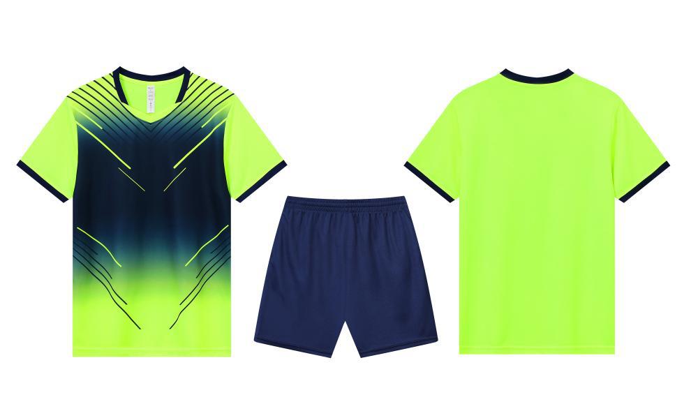 Novo Conjunto de Futebol de Secagem Rápida e Respirável, Uniforme de Treino e Jogo com Absorção de Suor