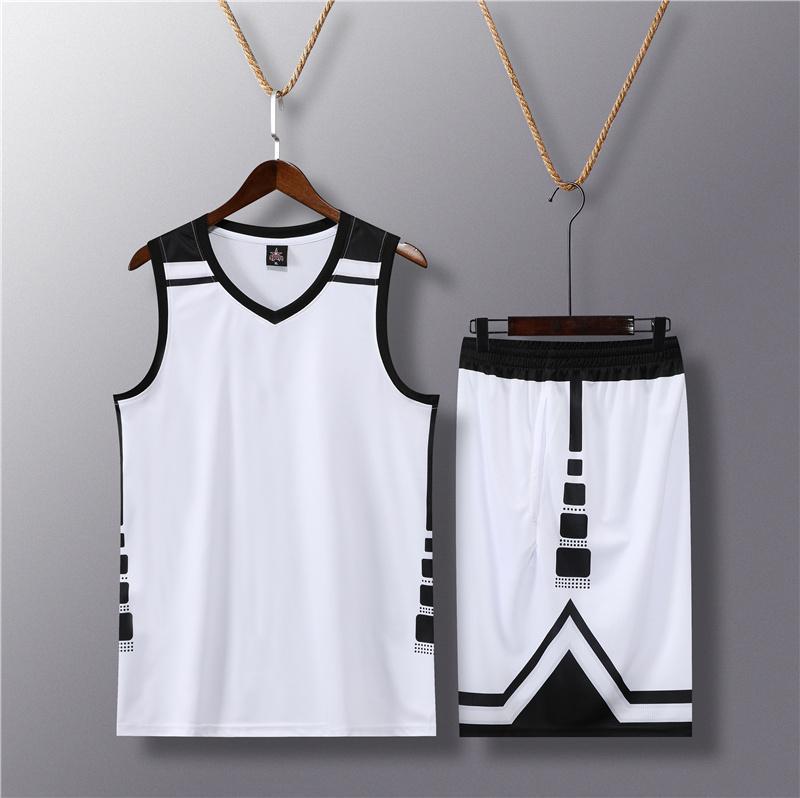 Conjunto uniforme basquete com design geométrico sem mang