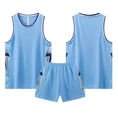 Conjunto de Basquete Respirável Secagem Rápida Unissex 01
