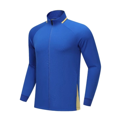 Jaqueta esportiva zíper integral gola alta corte raglan 01