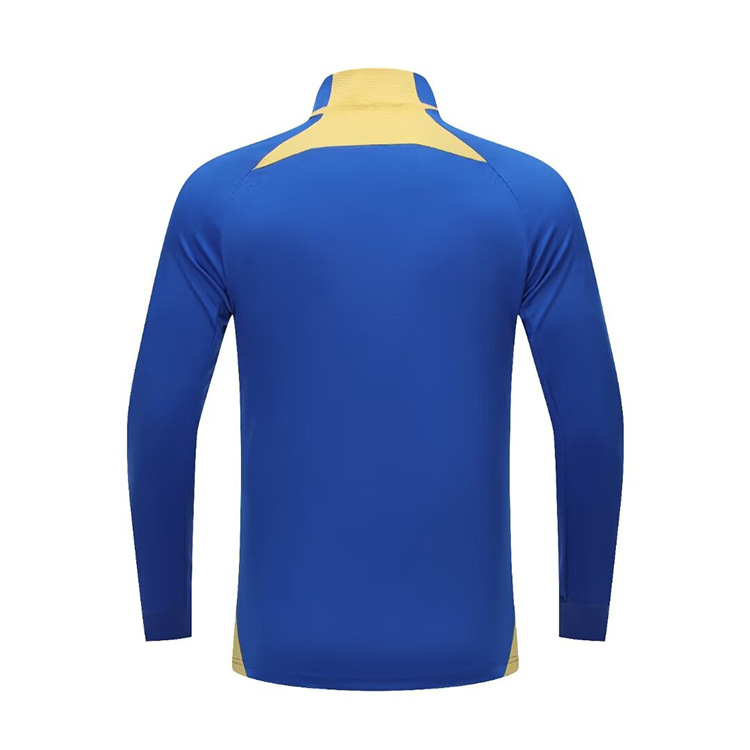 Jaqueta esportiva zíper integral gola alta corte raglan