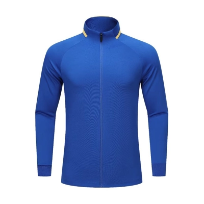 Jaqueta esportiva zíper integral gola alta corte raglan 02