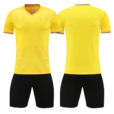 Kit uniforme futebol manga curta tecido respirável esportivo 01