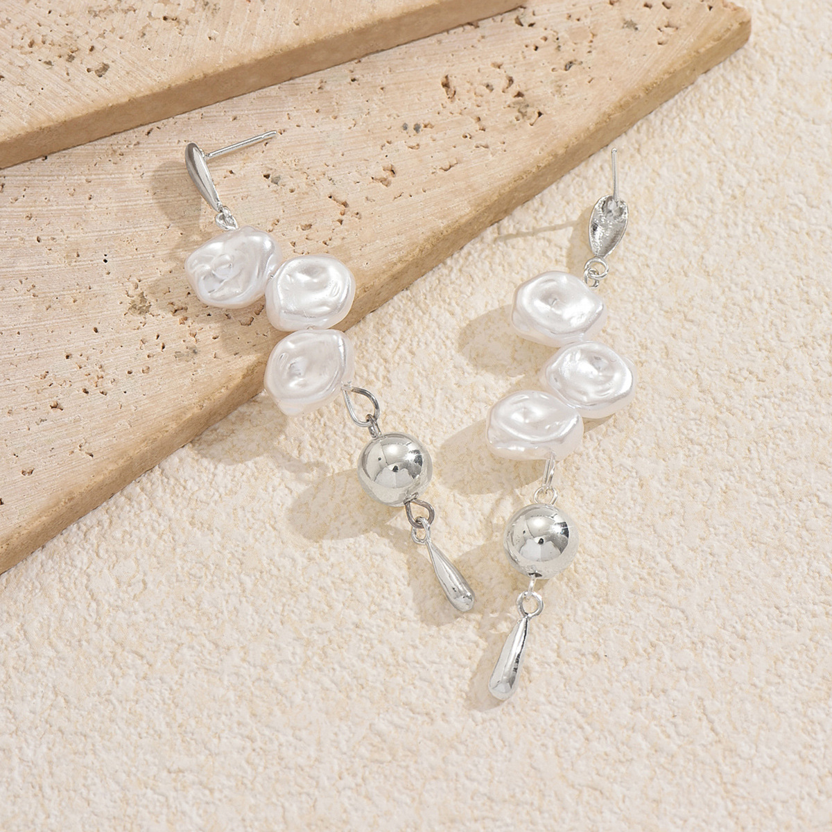 Baroque Pearl Drop Earrings