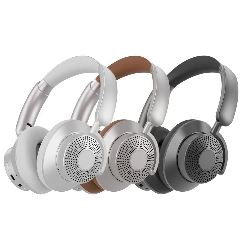 2026 Wireless Over-Ear ANC Headphones – Active Noise Cancelling, 120H Playtime, Hi-Res Audio, Low Latency for Gaming