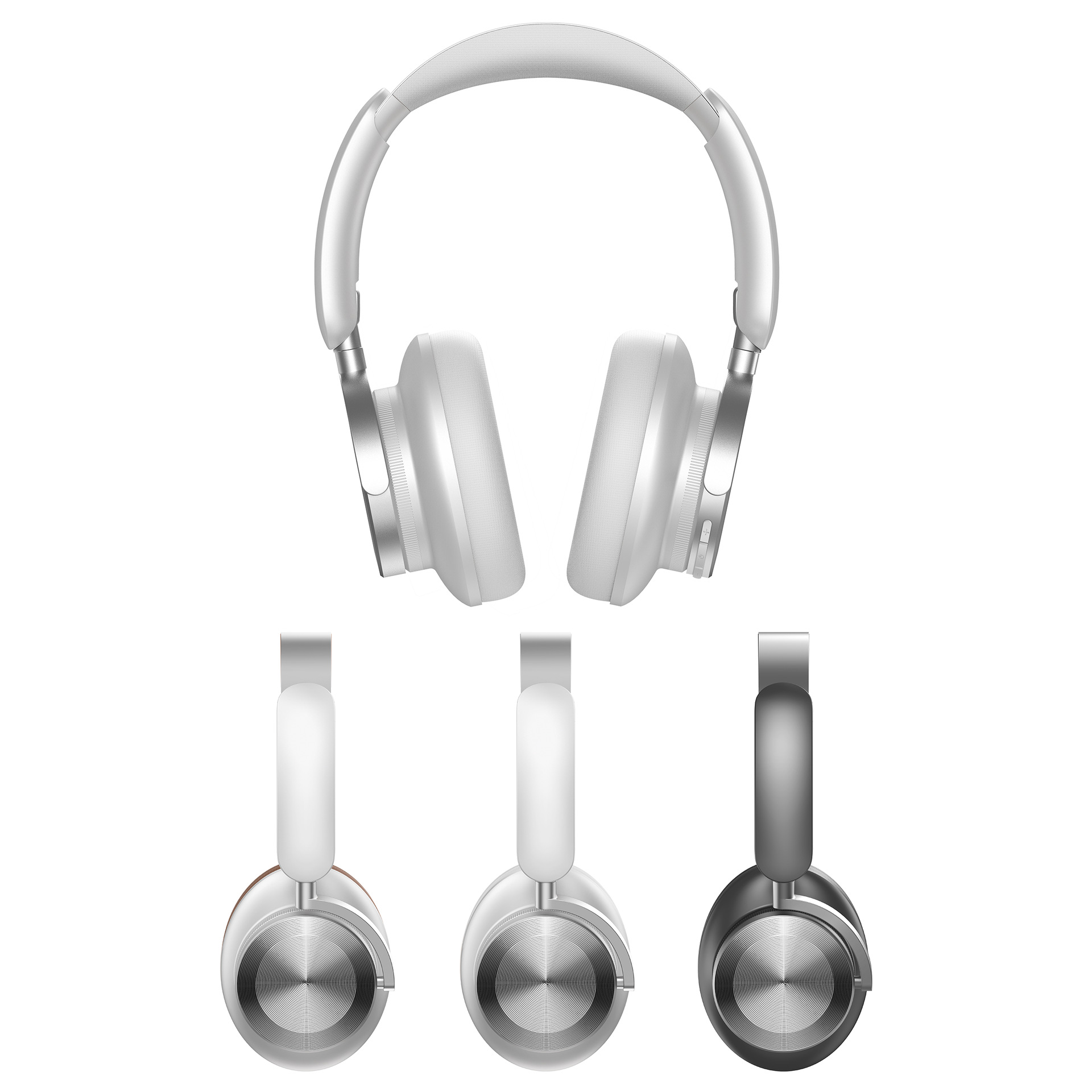 2025 Best-Selling Smart Over-Ear Bluetooth Headphones – 120H Playtime, 38ms Low Latency, Hi-Res Audio