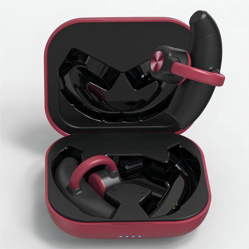 2025 Clip-On Bone Conduction Earbuds – Wireless Open-Ear Bluetooth Headphones, 36H Playtime