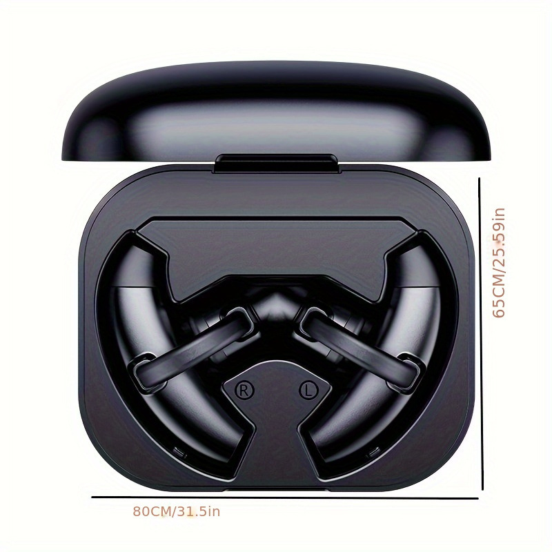 2025 Clip-On Bone Conduction Earbuds – Wireless Open-Ear Bluetooth Headphones, 36H Playtime