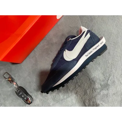 Fragment Design x sacai x Nike LDWaffle Blue Void  01