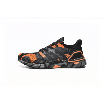 Adidas Ultra Boost 20 Black Signal Orange