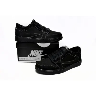 Travis Scott x Air Jordan 1 Low OG SP Black Phantom