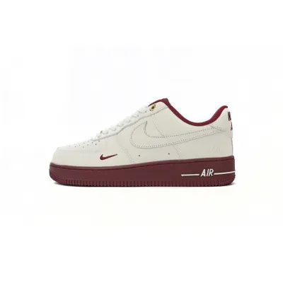 Nike Air Force 1’07 Low Beige Red