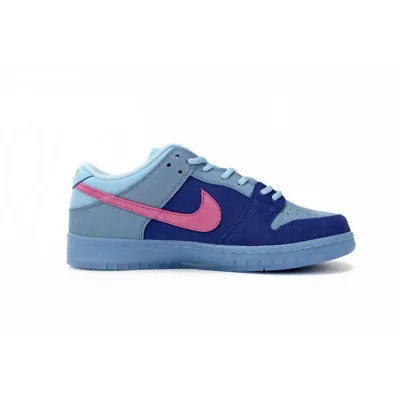 Run The Jewels × Nike Dunk SB Low Blue Haired Monster