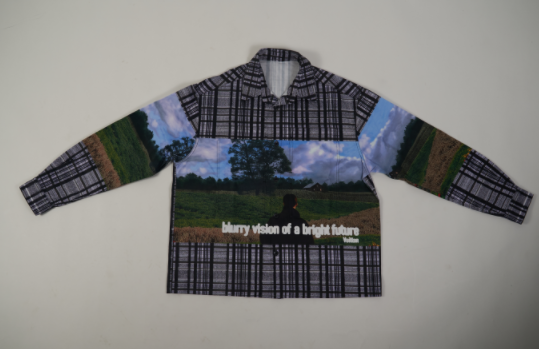 Printed Cotton Overshirt
