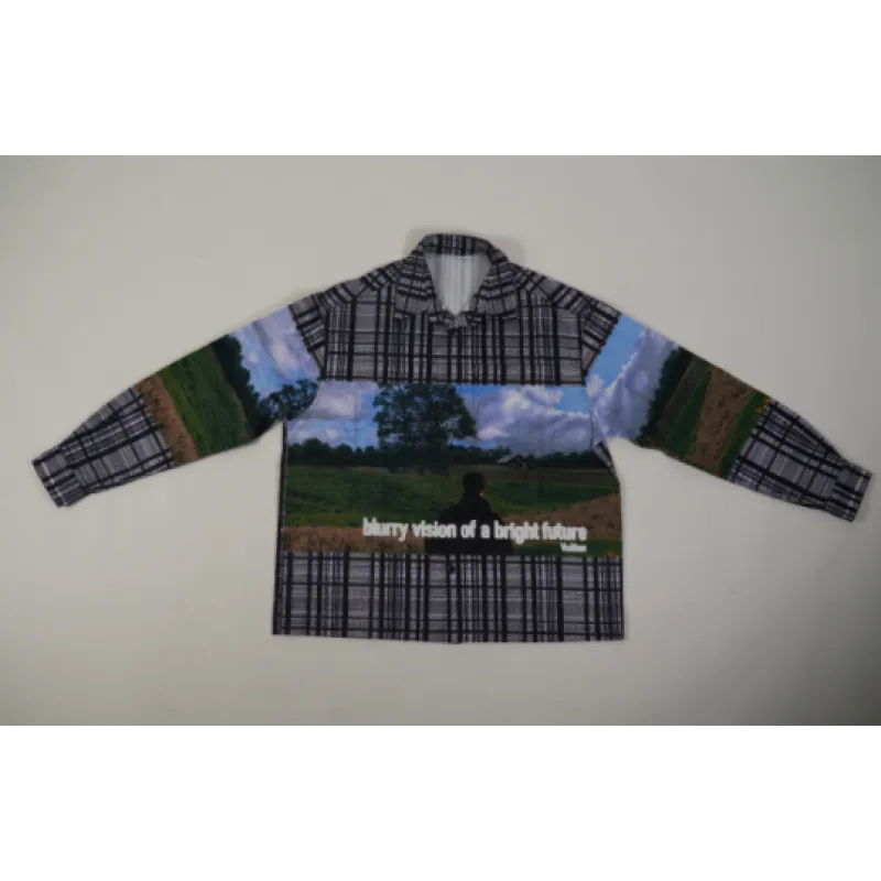 Printed Cotton Overshirt