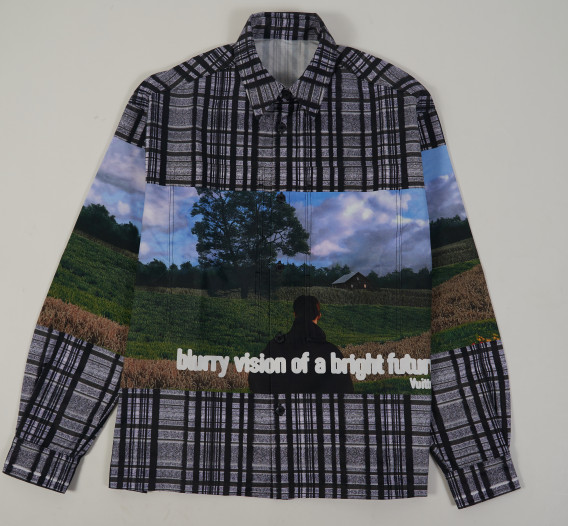 Printed Cotton Overshirt