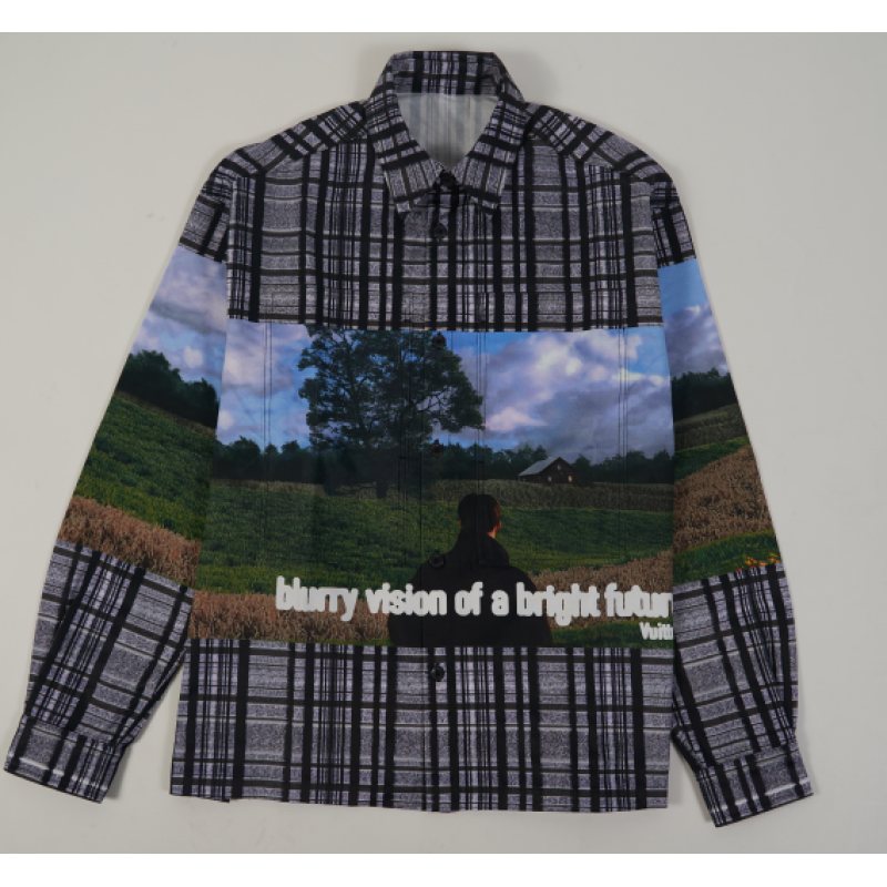 Printed Cotton Overshirt