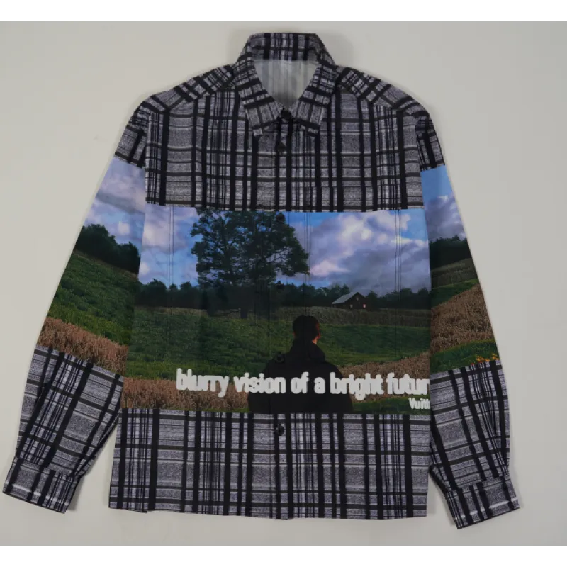 Printed Cotton Overshirt