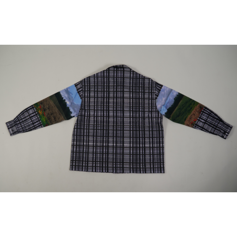 Printed Cotton Overshirt