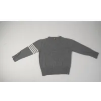 Thom Browne 4-Bar Stripe Shetland Wool Sweater35