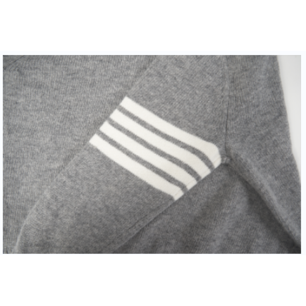Thom Browne 4-Bar Stripe Shetland Wool Sweater35