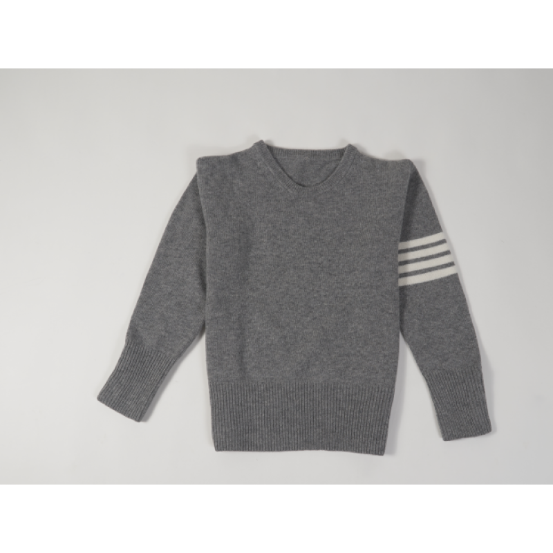 Thom Browne 4-Bar Stripe Shetland Wool Sweater35