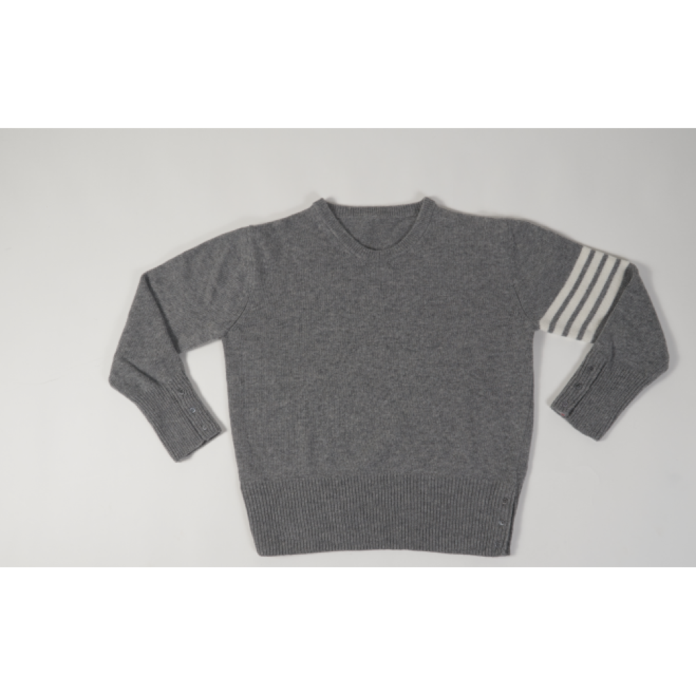 Thom Browne 4-Bar Stripe Shetland Wool Sweater35