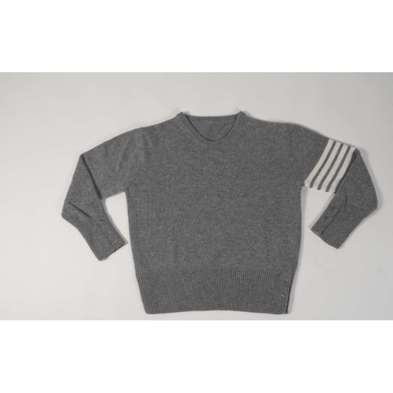 Thom Browne 4-Bar Stripe Shetland Wool Sweater35