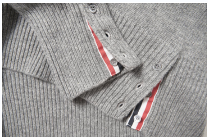 Thom Browne 4-Bar Stripe Shetland Wool Sweater35