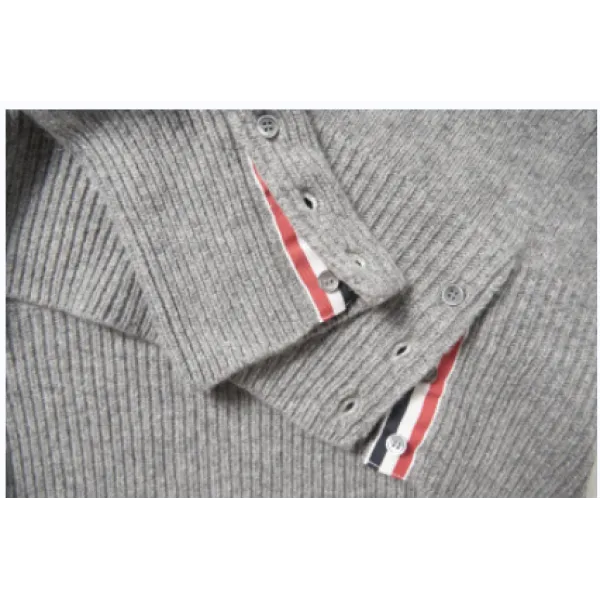 Thom Browne 4-Bar Stripe Shetland Wool Sweater35
