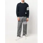 Thom Browne 4-Bar Stripe track pants