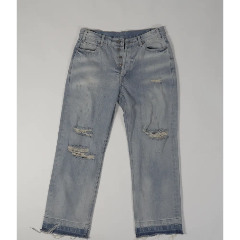WESLEY JEANS IN WESTSIDE WASH DENIM WESTSIDE WASH DESTROYED
