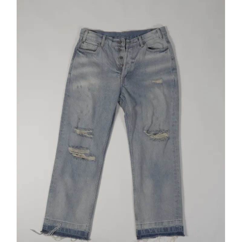WESLEY JEANS IN WESTSIDE WASH DENIM WESTSIDE WASH DESTROYED