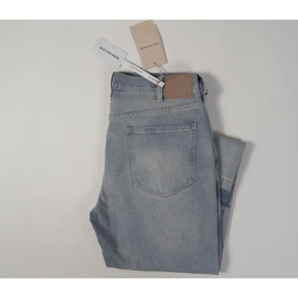 WESLEY JEANS IN WESTSIDE WASH DENIM WESTSIDE WASH DESTROYED