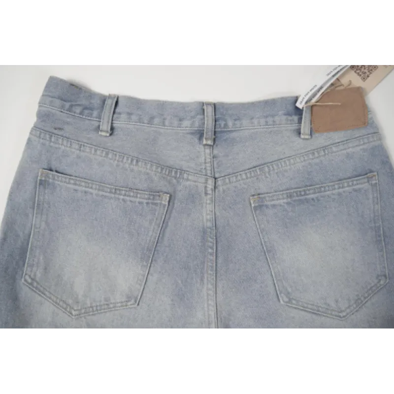 WESLEY JEANS IN WESTSIDE WASH DENIM WESTSIDE WASH DESTROYED