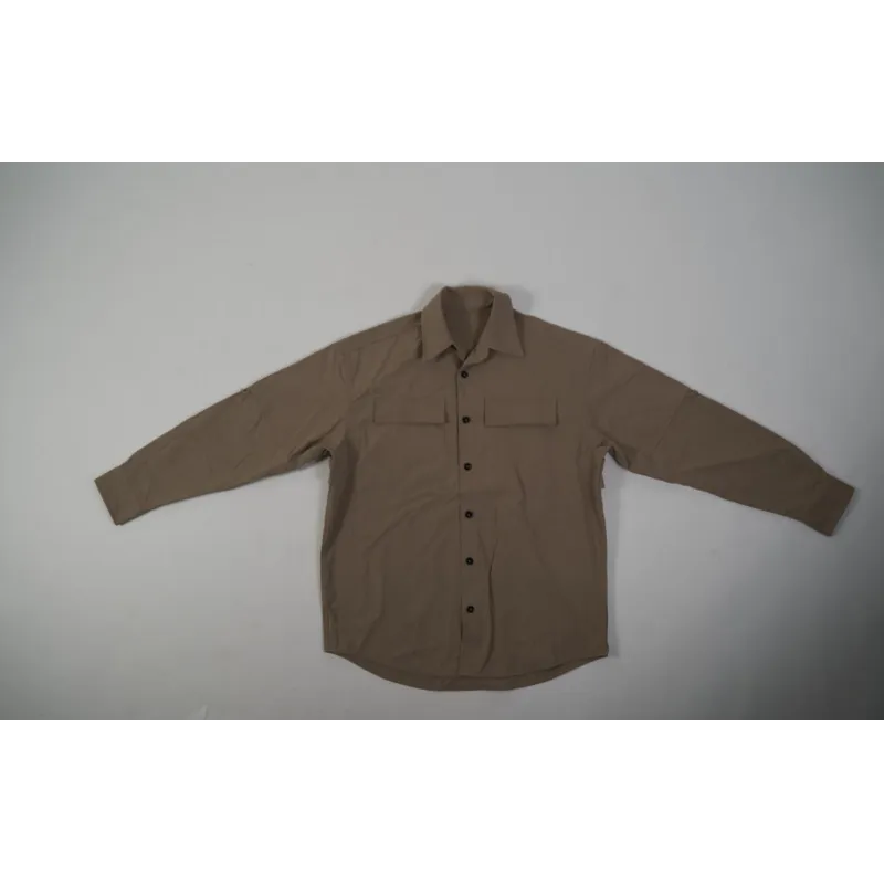 Compact Cotton Relaxed Shirt 