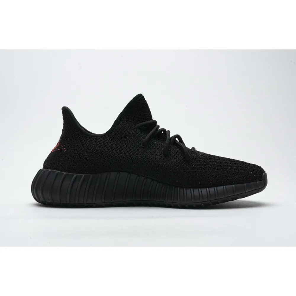  Adidas Yeezy Boost 350 V2 Core Black/Red Real Boost
